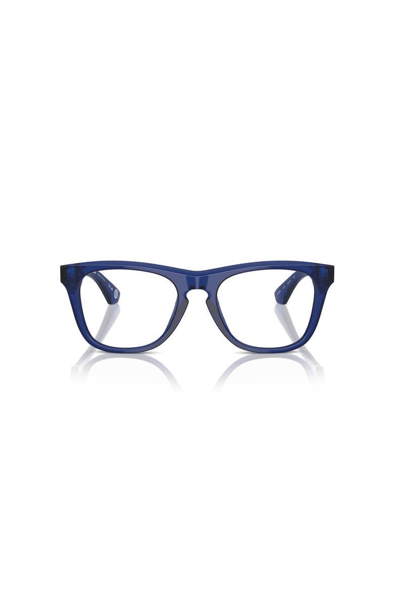 51mm Square optical glasses, Alternate, color, Blue
