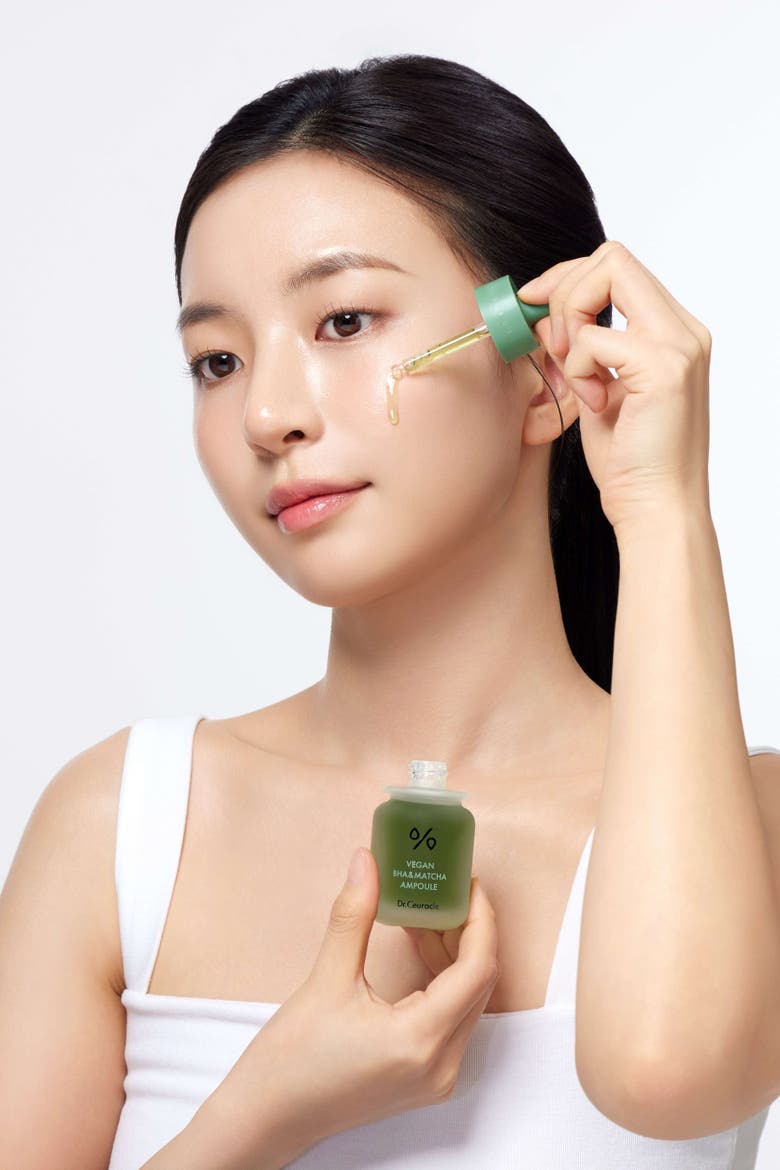 Vegan BHA & Matcha Ampoule, Alternate, color, None