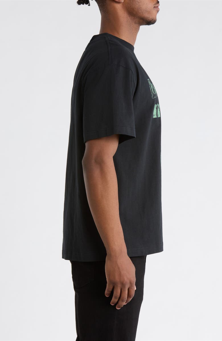 HONOR THE GIFT Better at Minding My Own Cotton T-Shirt, Alternate, color, Black