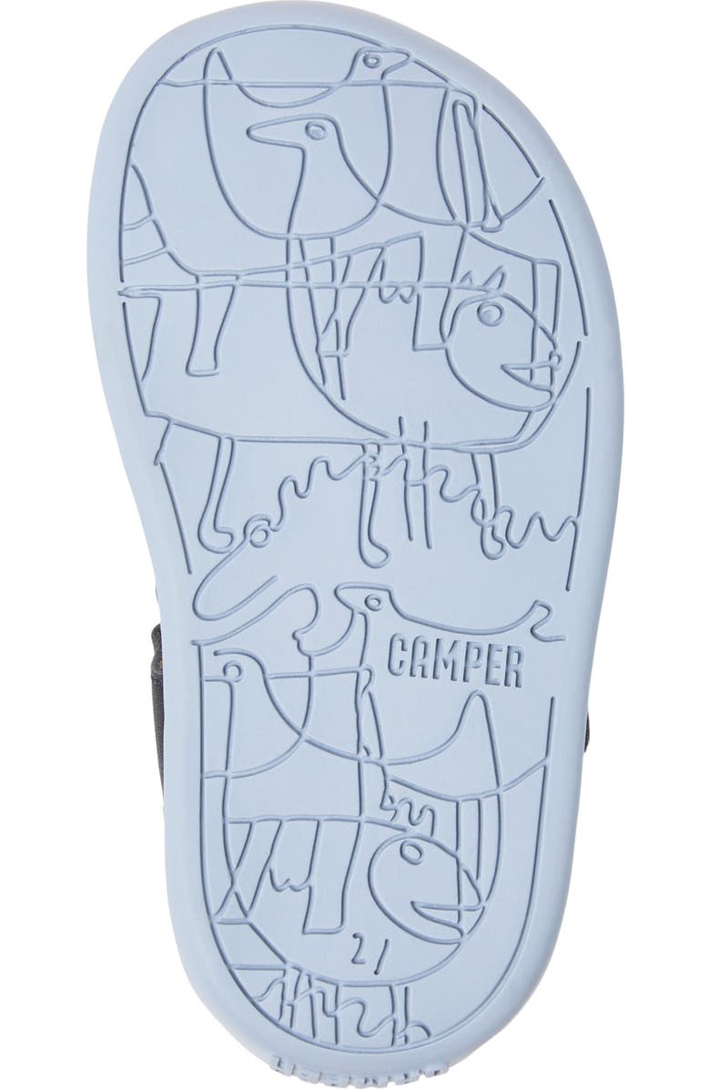 Camper Kids' Bicho Sparkle Sandal, Alternate, color, Navy