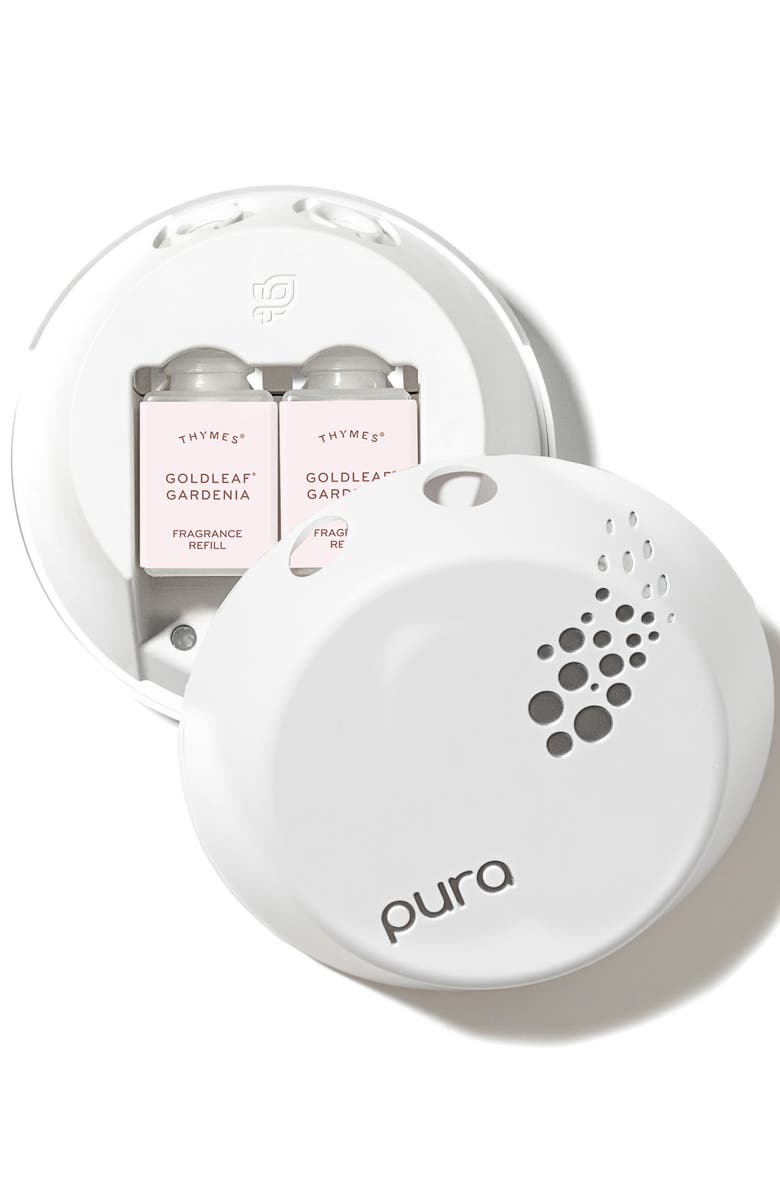 PURA x Thymes Goldleaf Gardenia 2-Pack Diffuser Fragrance Refills, Alternate, color, 