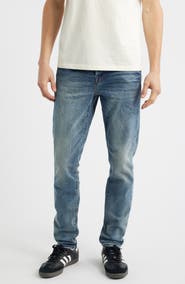 Billionaire Boys Club Trek Slim Fit Distressed Jeans
