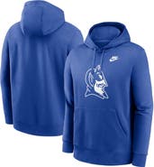 Nike Men's Nike Royal Duke Blue Devils Legacy Logo Club Fleece Pullover Hoodie