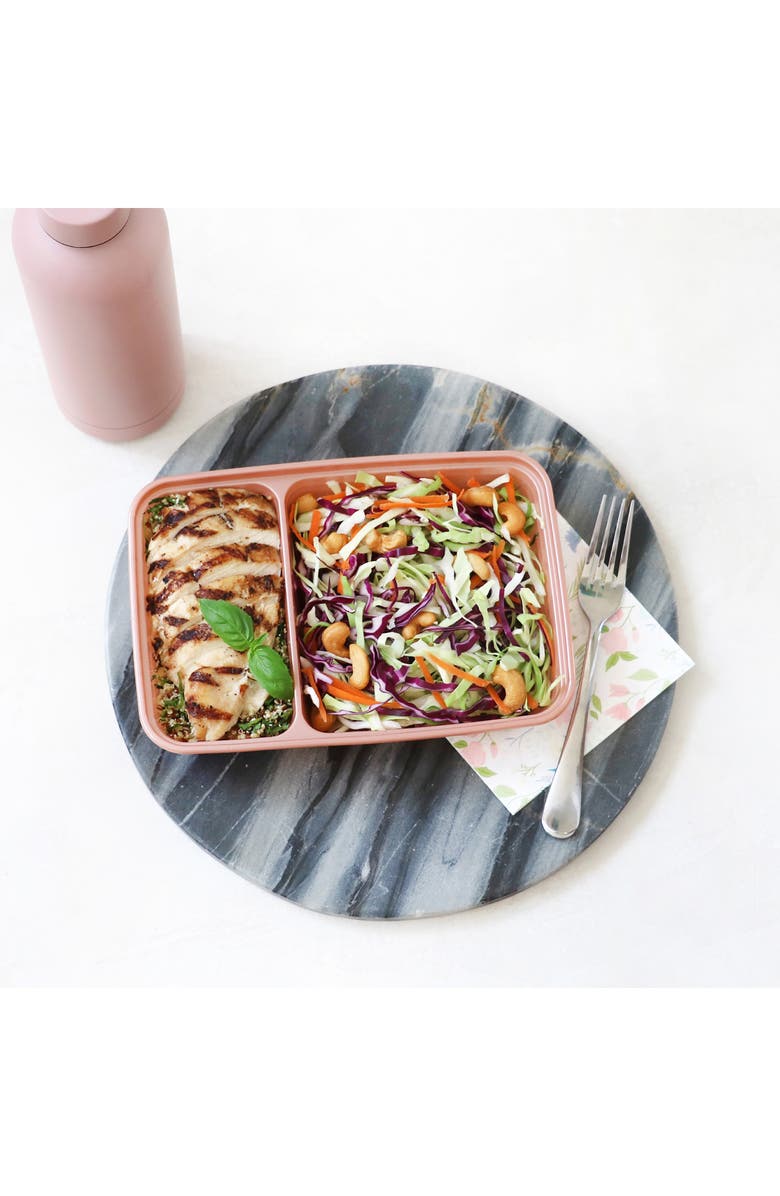 BENTGO 80-Piece Meal Prep Set, Alternate, color, Earth Tones