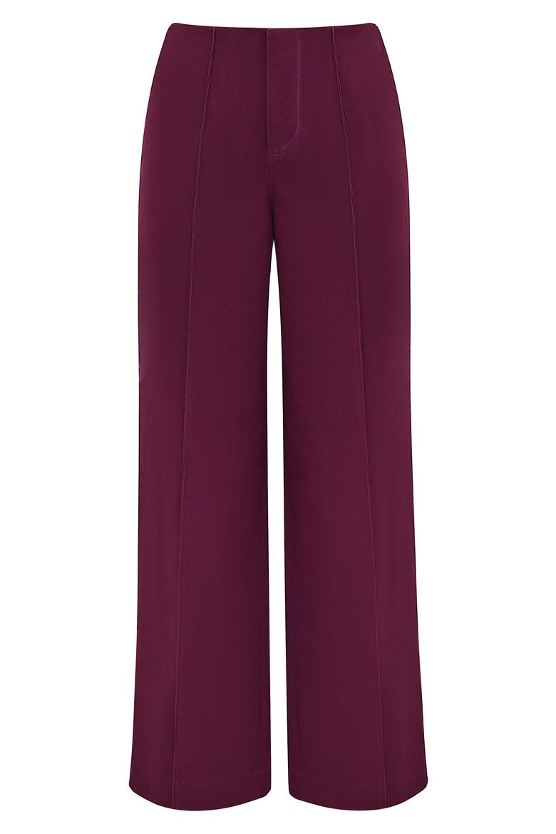 Rivi Loose Fit Trousers, Alternate, color, WINDSOR WINE