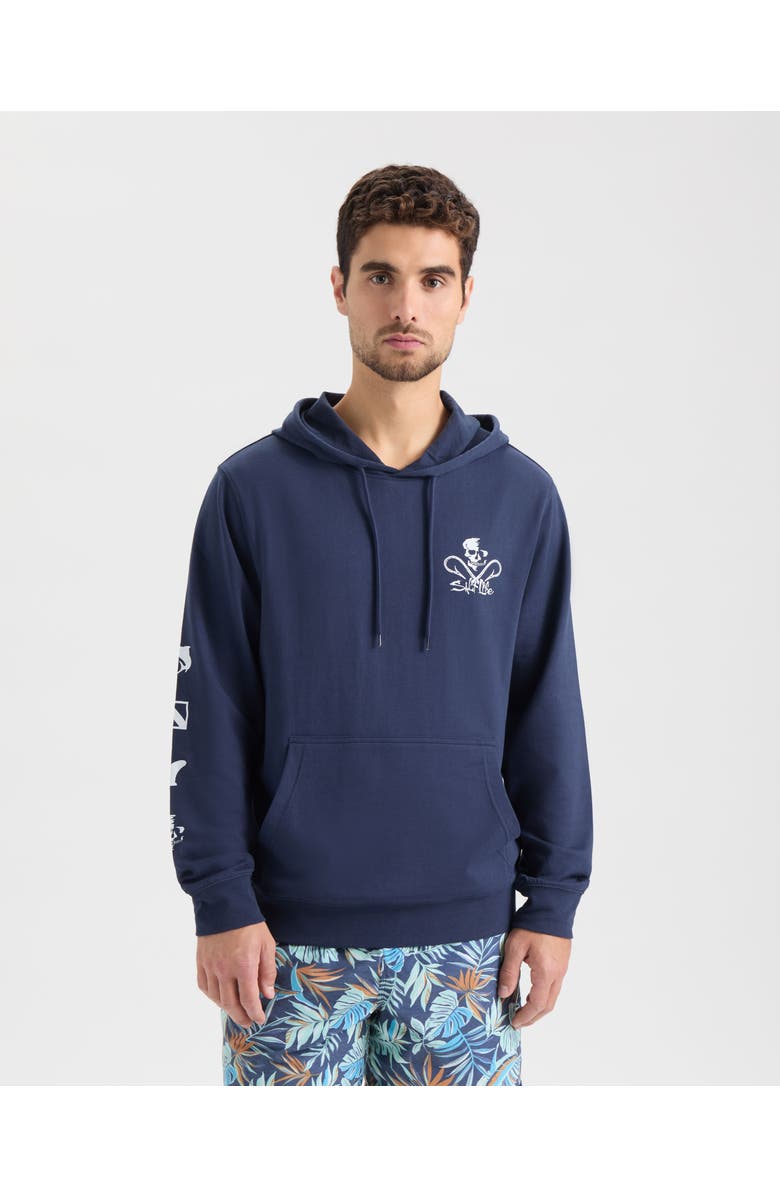 Salt Life Iconic Badge Hoodie, Main, color, Navy