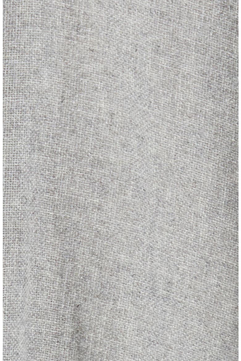 Stripe Wool Blend Poncho Wrap, Alternate, color, ASH