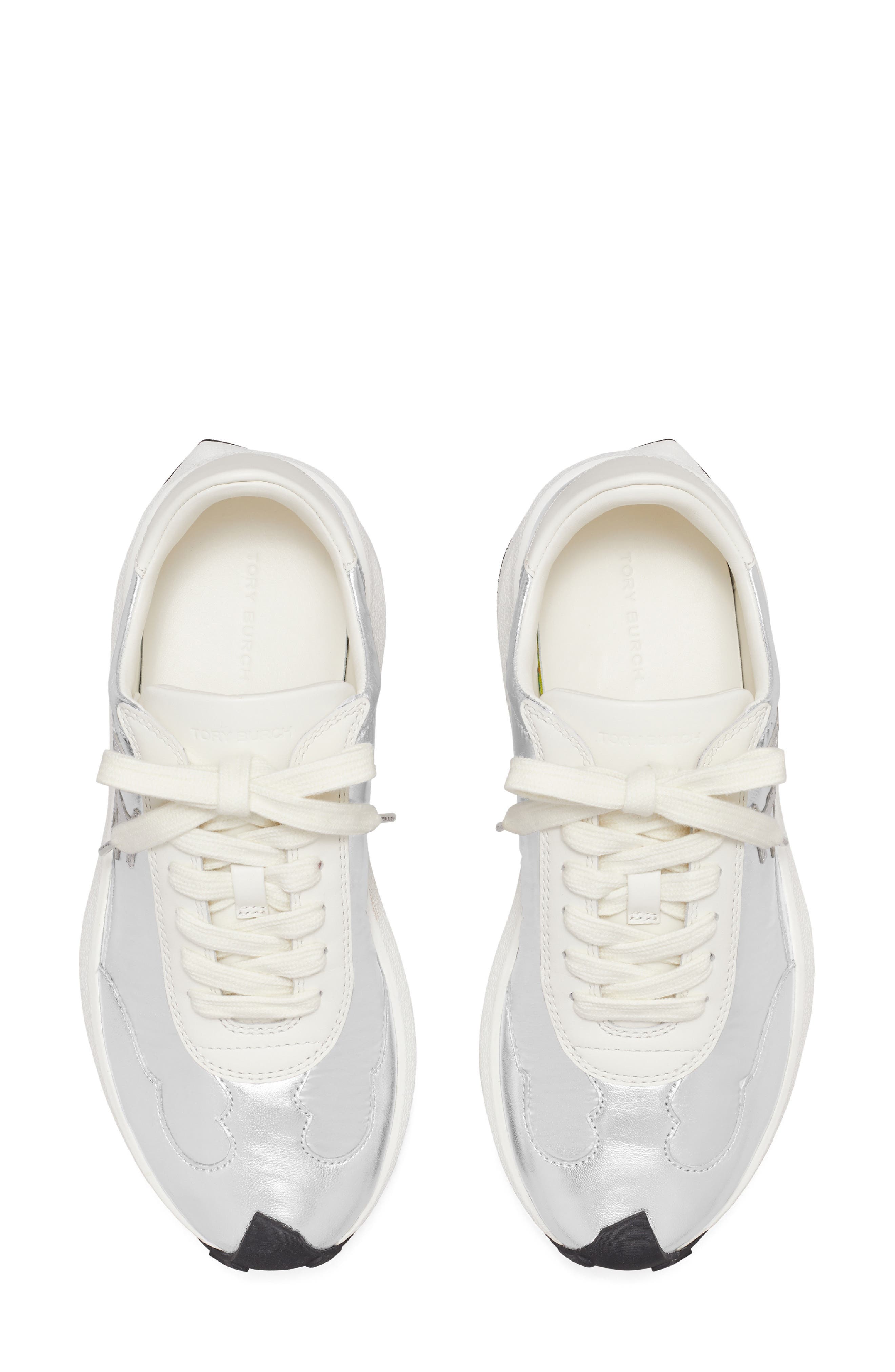 Tory Sneaker, Alternate, color, METALLIC SILVER/ SILV