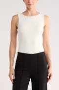 NORDSTROM RACK Scoop Neck Sculpt Knit Tank