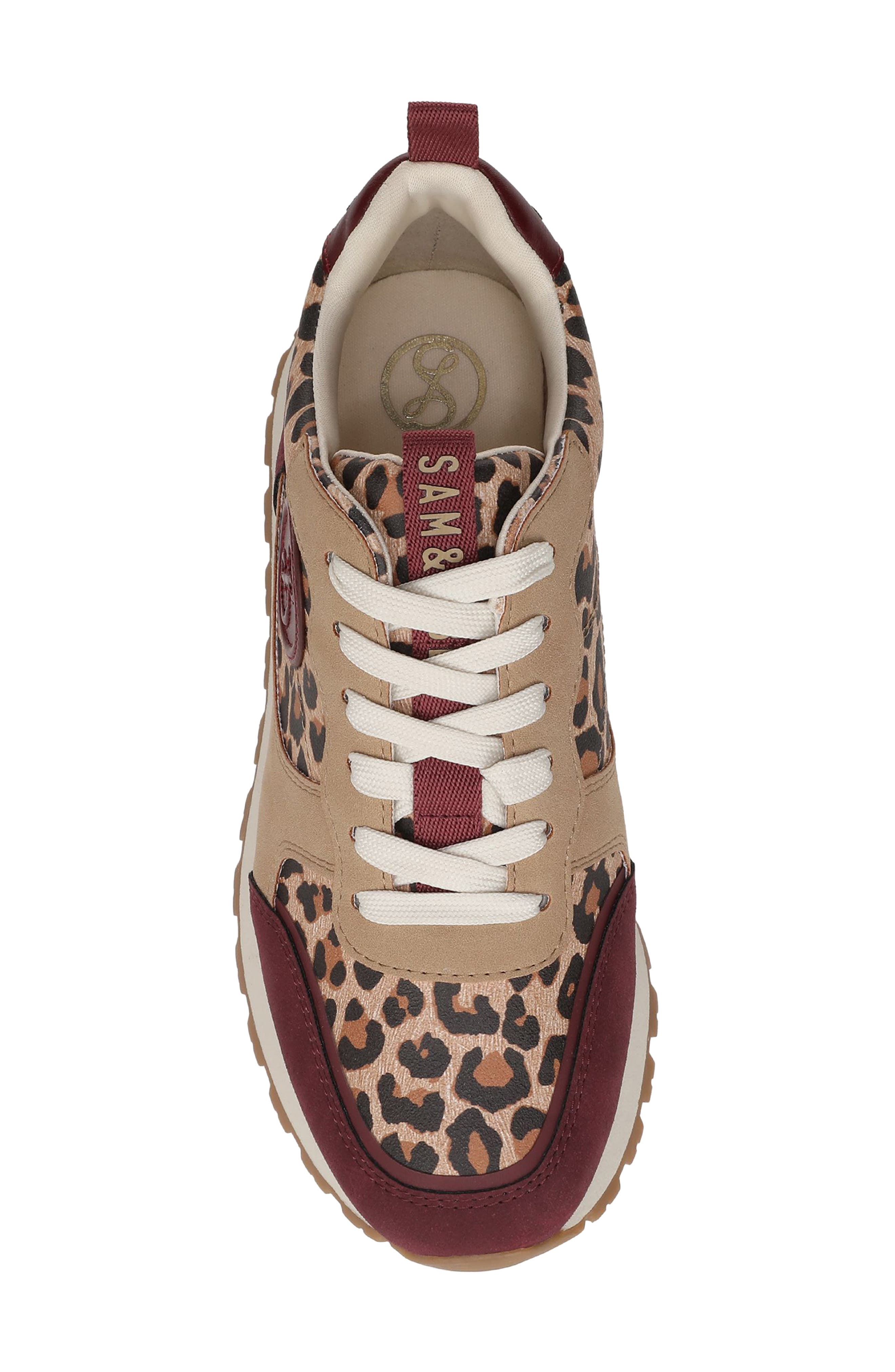 SAM & LIBBY Randal Sneaker, Alternate, color, Leopard Multi