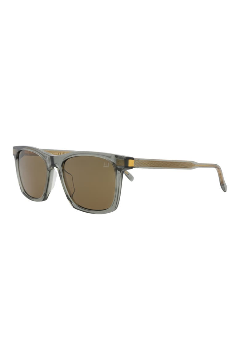 54mm Square Sunglasses, Alternate, color, GREY GREY BROWN