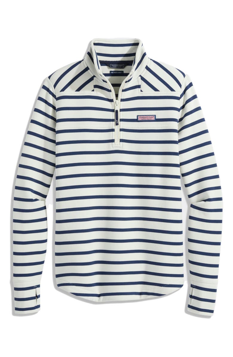 vineyard vines Stripe Shep Shirt, Alternate, color, Millie Stripe White Navy