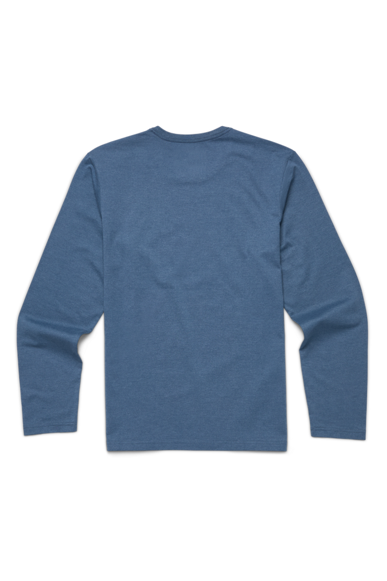 Coordinates Long-Sleeve T-Shirt - Men's, Alternate, color, Deep Sea