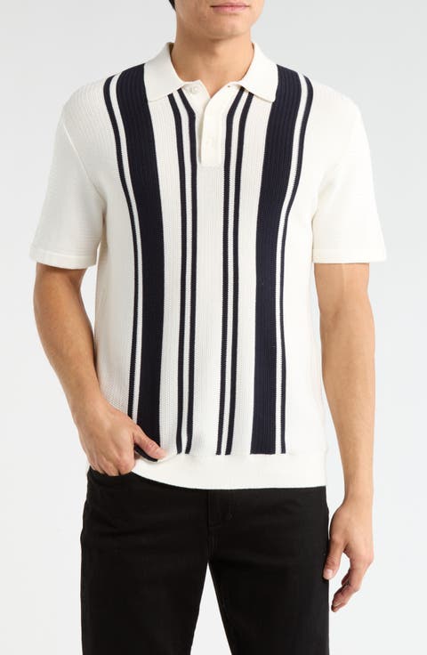 Stripe Cotton Polo
