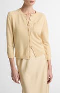 Vince Pocket Wool & Cashmere Blend Cardigan