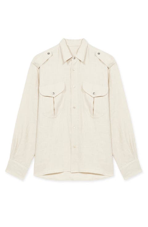 Luke Sahariana Linen Shirt