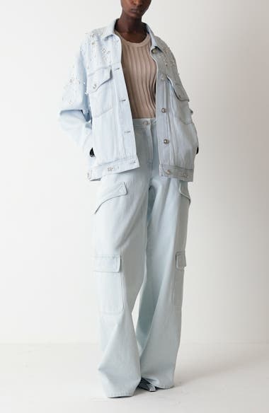 ジャケット VERSACE Woman Jacket Denim 10131551A09573 1UE20 ジャケット VERSACE Woman Jacket Denim 10131551A09573 1UE20
