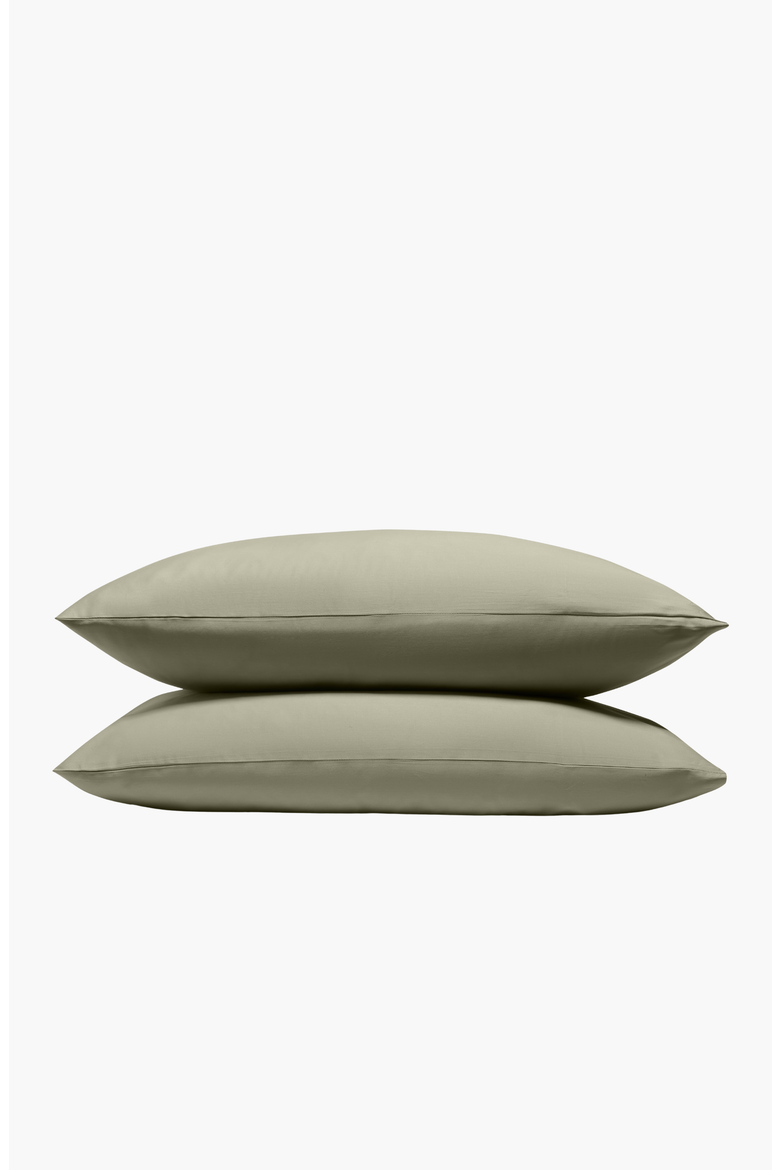 Luxe Australian Sateen Pillowcase Set, Main, color, Moss