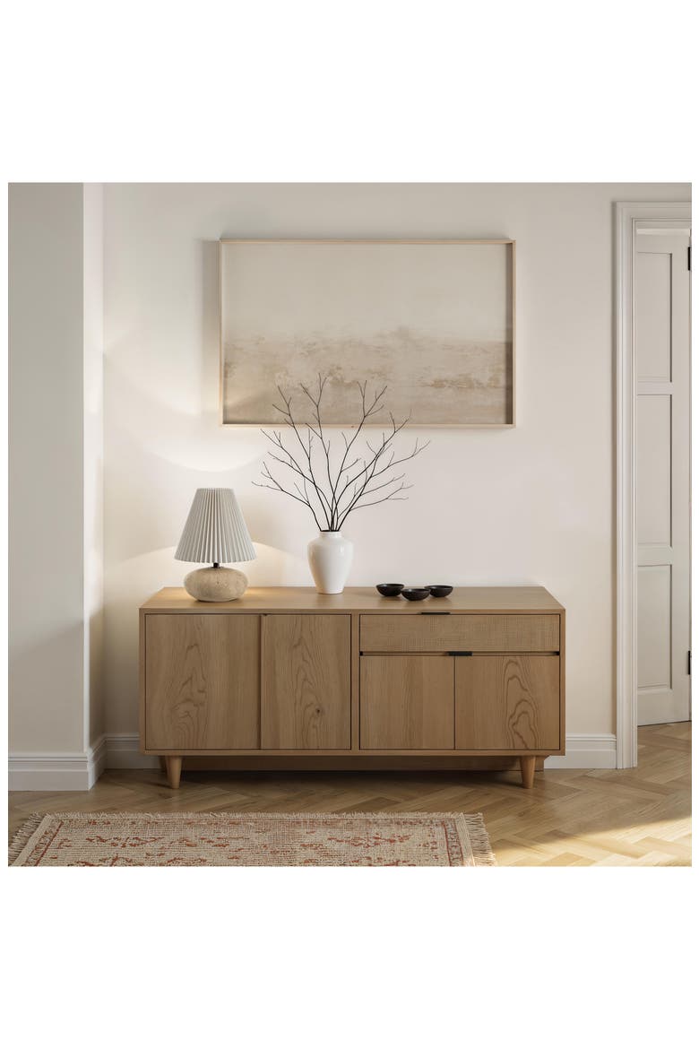 Noto Travertine Table Lamp, Alternate, color, NO COLOR