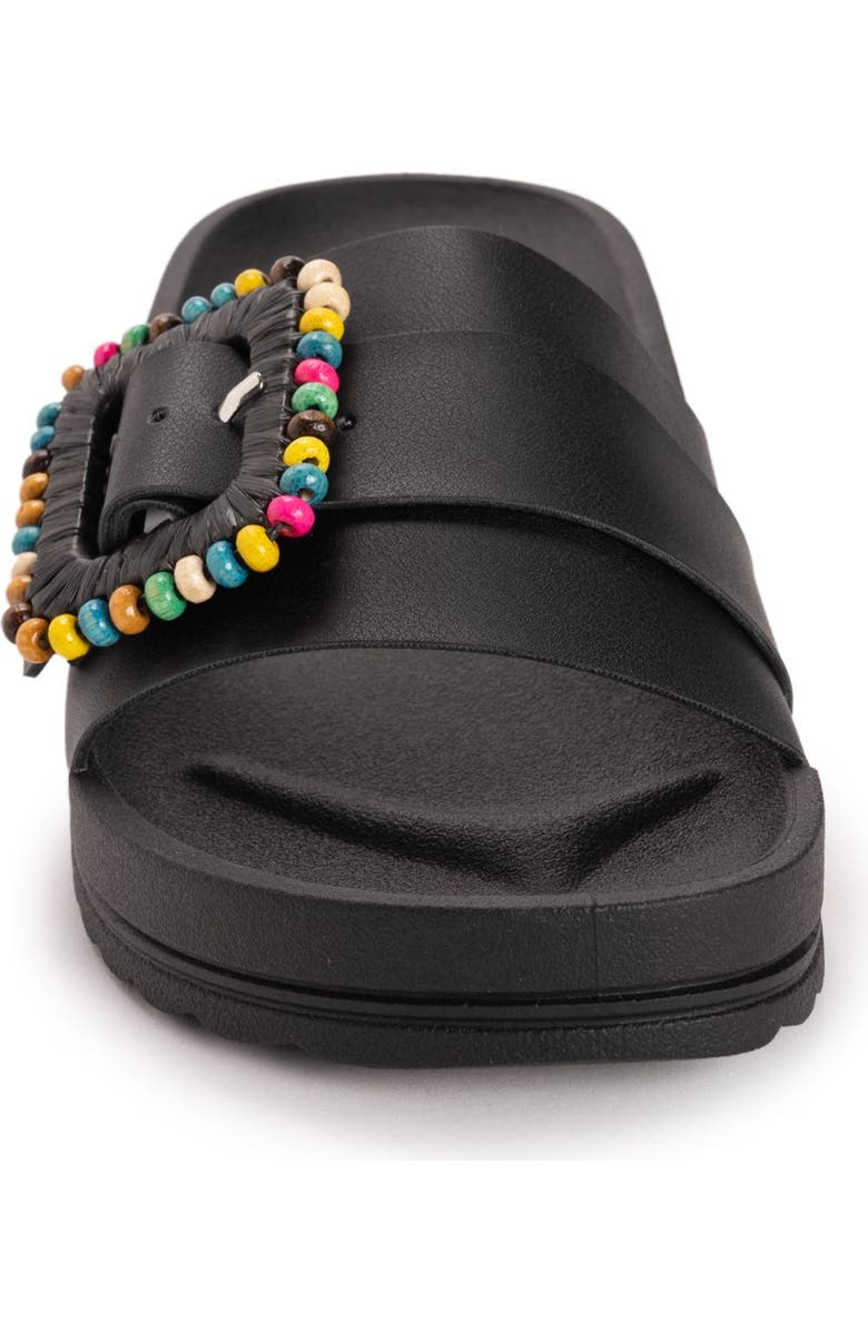 MUK LUKS Women's Grand Colette Sandal, Alternate, color, Black