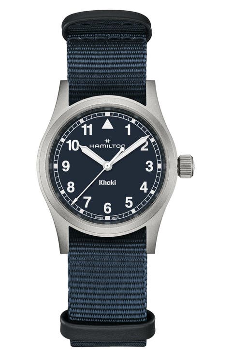 Khaki Field NATO Strap Watch, 33mm