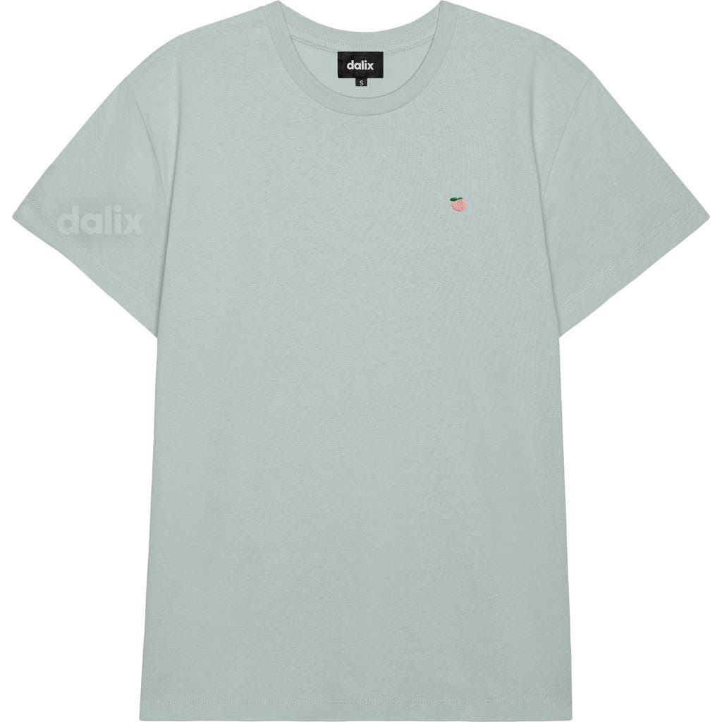 Dalix Womens Lil Peach Lightweight Everyday Tee In Green