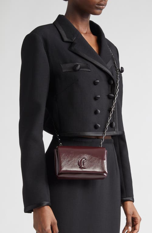 Christian Louboutin Loubi54 Soft Naplak Leather Shoulder Bag