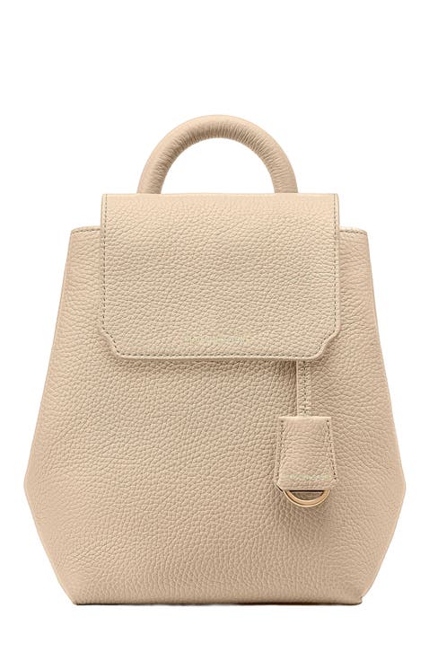 Mini Soft Leather Backpack