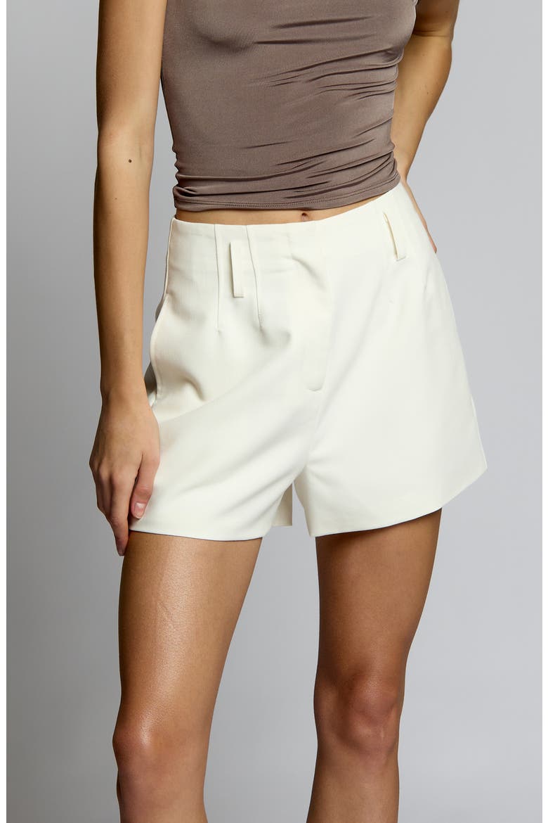 Milan High Waist Short, Alternate, color, Ivory