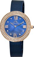 PORSAMO BLEU Madeleine Mesh Strap Watch, 35mm