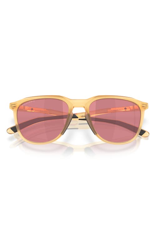 Oakley Thurso 54mm Prizm™ Round Sunglasses In Matte Grenache/prizm Golf