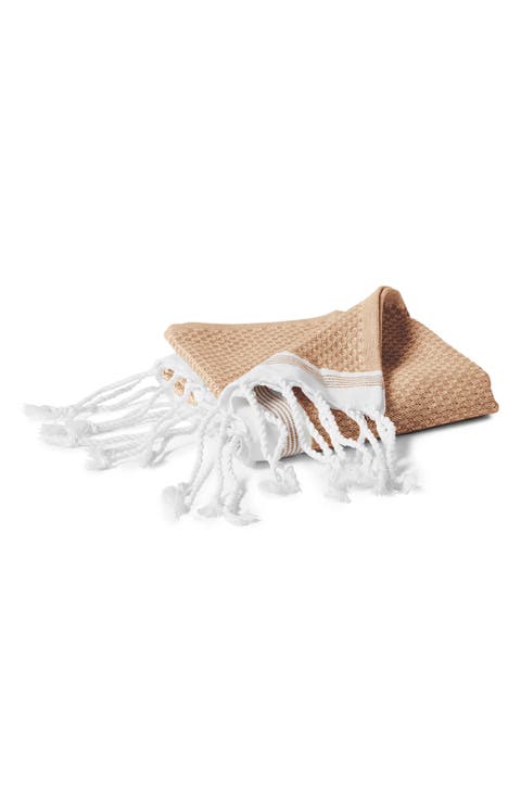 Mediterranean Organic Cotton Guest Towel