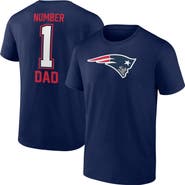 FANATICS Men's Fanatics Branded Navy New England Patriots Father's Day T-Shirt