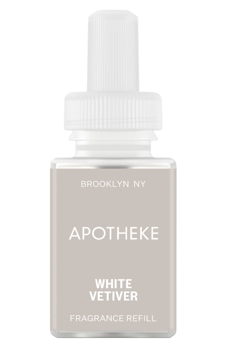 PURA x Apotheke White Vetiver Smart Fragrance Diffuser Refill, Main, color, White Vetiver