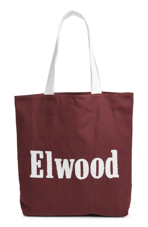 Elwood Tony Tote in Burgundy 