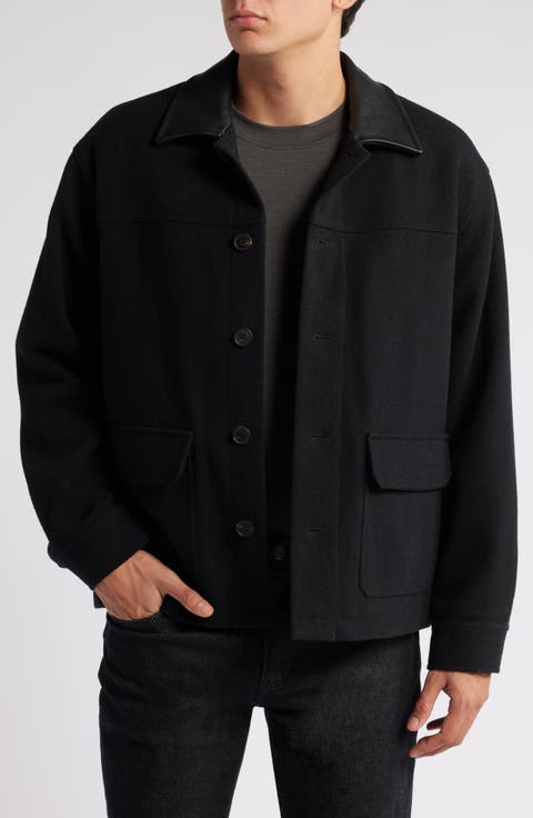 【2024春夏新作】 Wool Black Men's Coats Nordstrom | ジャケット・アウター