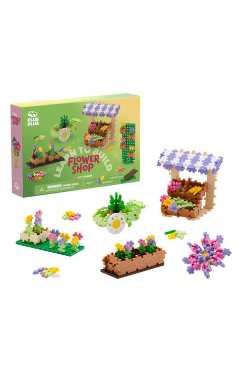 Learn to Build Flower Shop Playset