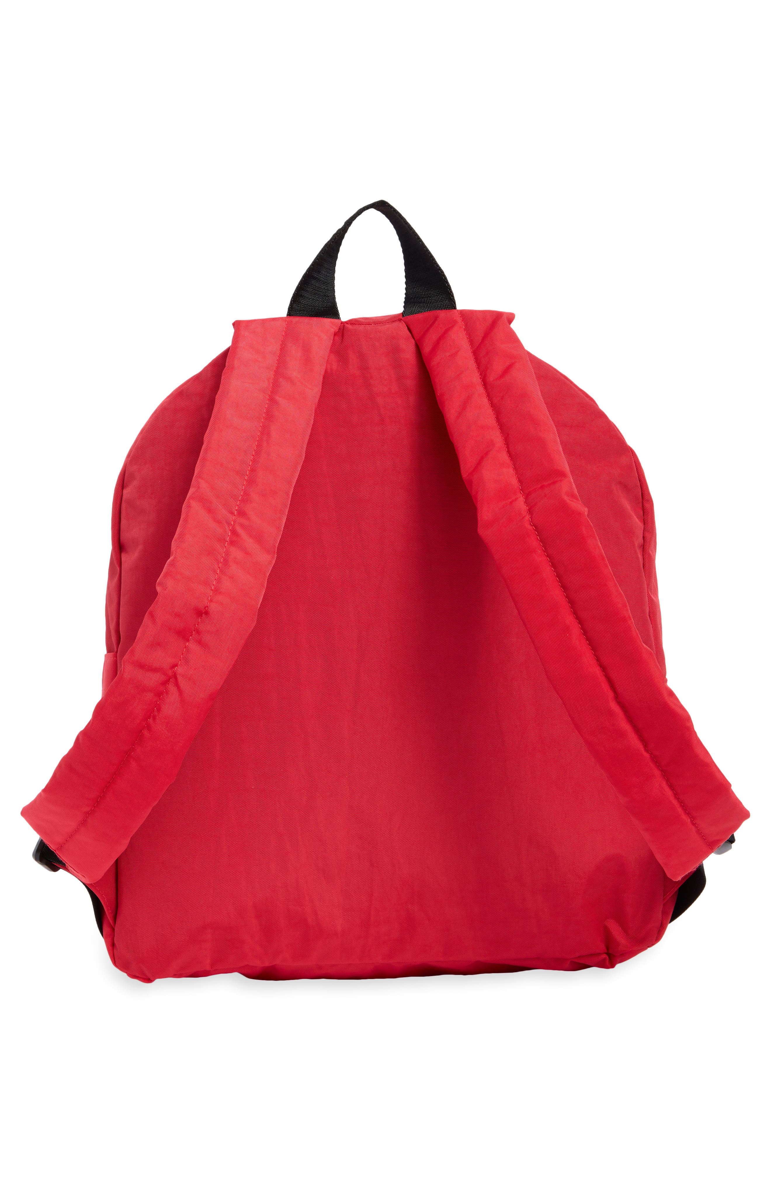 Medium Nylon Backpack, Alternate, color, CANDY APPLE