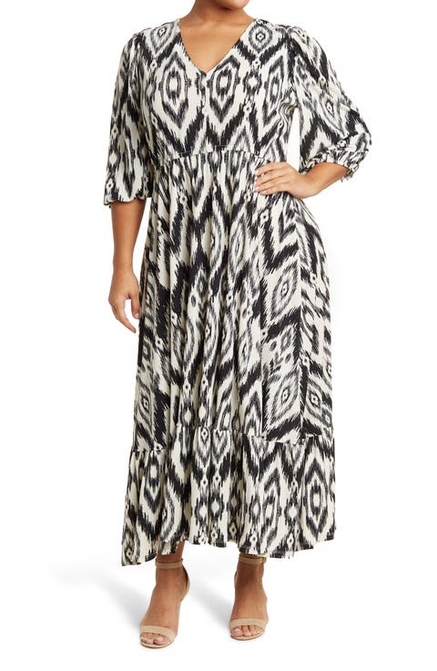 Bella Deev V-Neck Maxi Dress