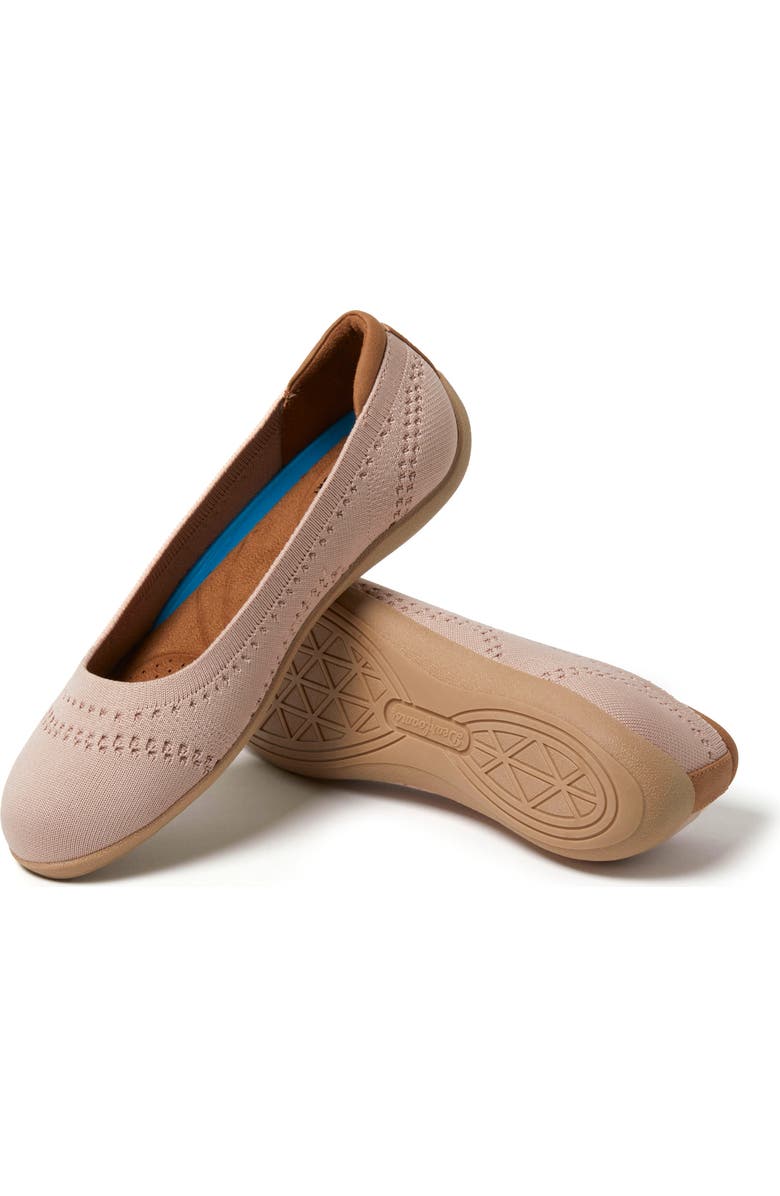 DEARFOAMS Misty Ballet Flat, Alternate, color, Pink