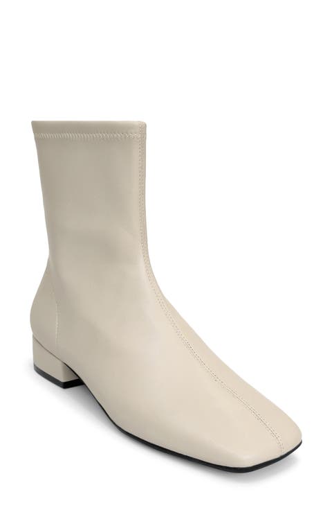 Nina Block Heel Bootie (Women)