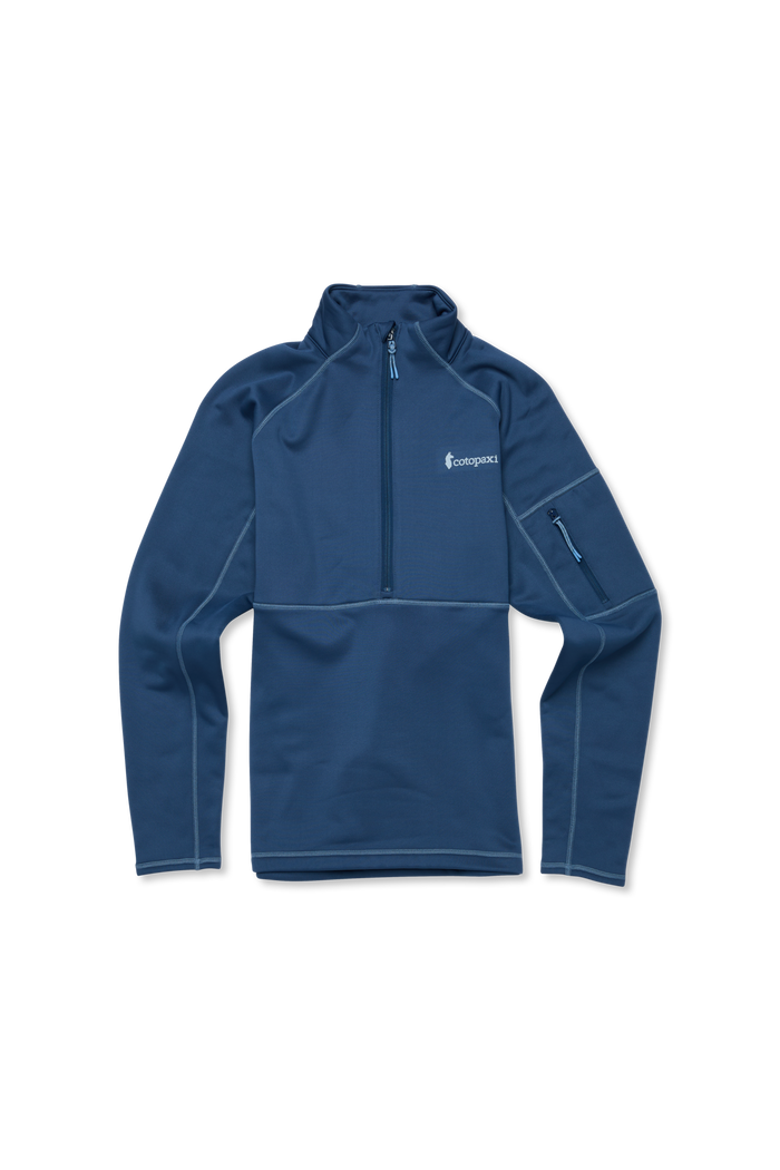 Tempa Fleece Half-Zip Pullover - Men's, Alternate, color, Deep Sea