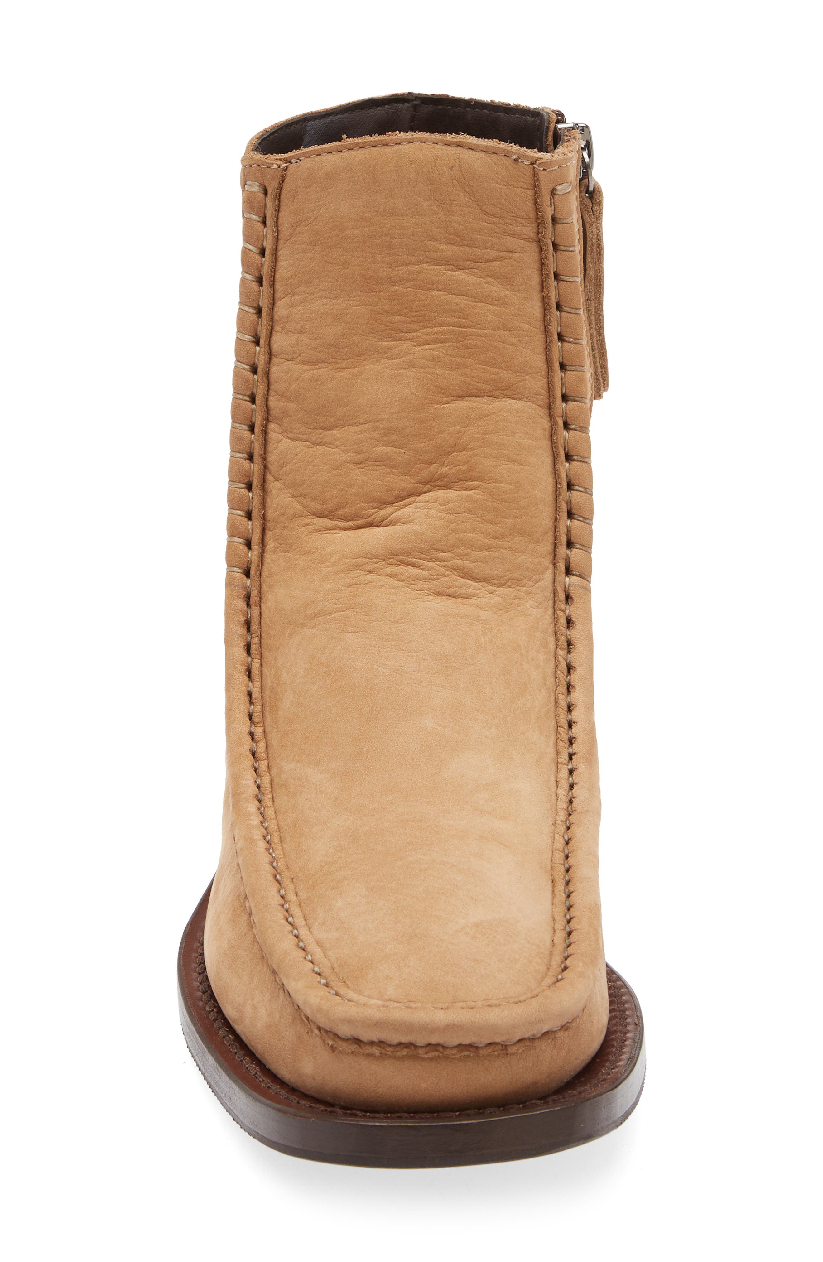 HEREU Riera Bordon Bootie, Alternate, color, Caramel