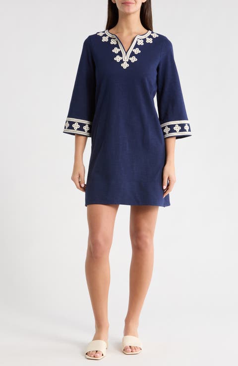 Sunset Harbor Cotton Dress