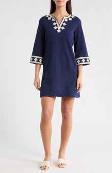 Sunset Harbor Cotton Dress