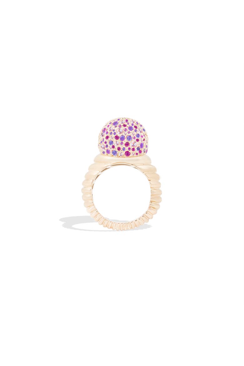 Revel Bobble Cocktail Ring, Alternate, color, Multi-Stone