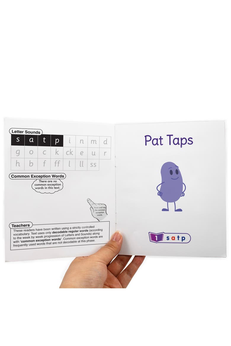 Decodable Readers The Pods Phase 2 Letter Sounds, Alternate, color, Multicolored