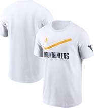 Nike Men's Nike White West Virginia Mountaineers Primetime 2-Hit Swoosh T-Shirt