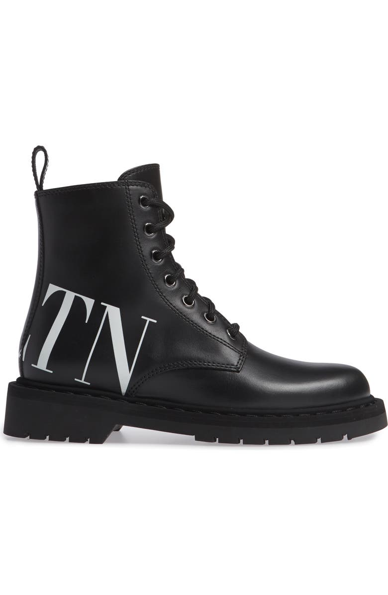 Valentino Garavani VLTN Combat Boot, Alternate, color,