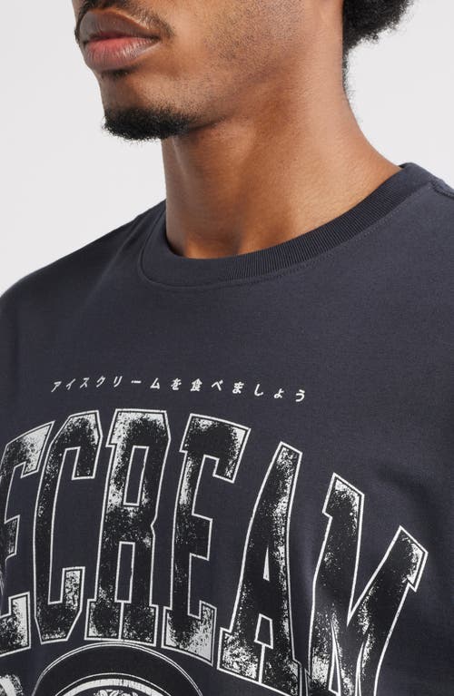 Icecream Decadence Graphic T-shirt In Blue